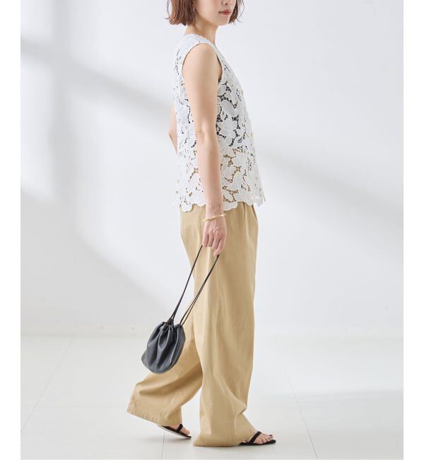 journal standard L'essage「フラワーレースベスト」|シャツ・ブラウス|