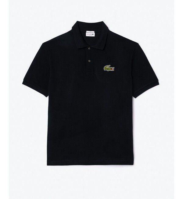 LACOSTE「L.12.12ルーズフィット ドロップショルダー 鹿の子半袖ポロシャツ」|ポロシャツ|