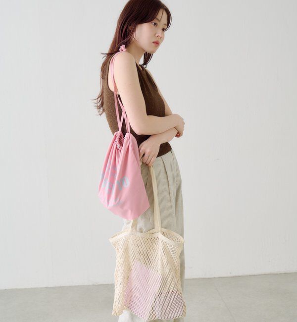  「ロゴ巾着&メッシュバッグSET」|トートバッグ|