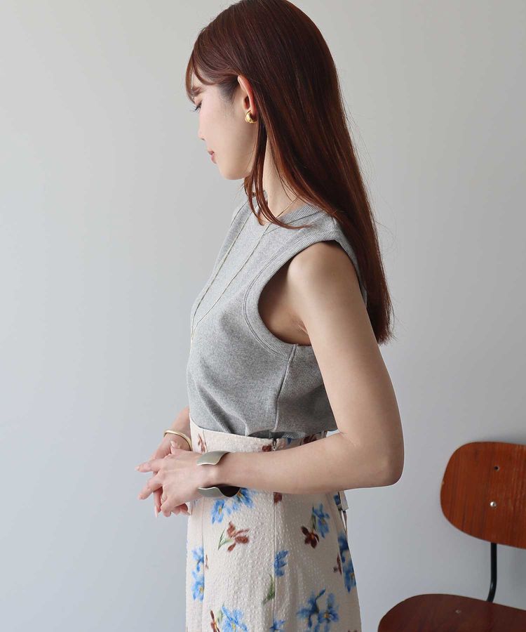 earth music&ecology「【WEB限定】リブタンクトップ」|インナー|