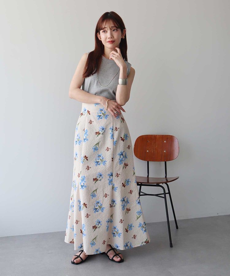 earth music&ecology「【WEB限定】リブタンクトップ」|インナー|