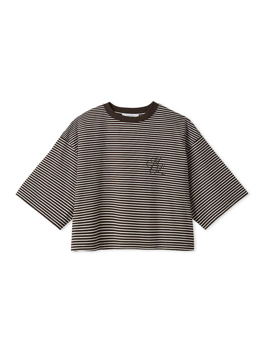 Mila Owen「【WEB限定カラー】ハイラインモノグラムＴシャツ」|Tシャツ・カットソー|