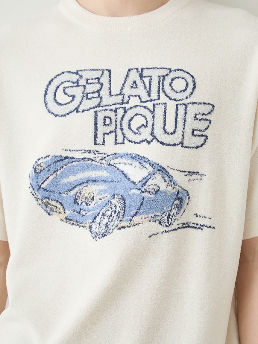 GELATO PIQUE HOMME「【HOMME】エアリーモコスタービークルジャガードプルオーバー」|プルオーバー|