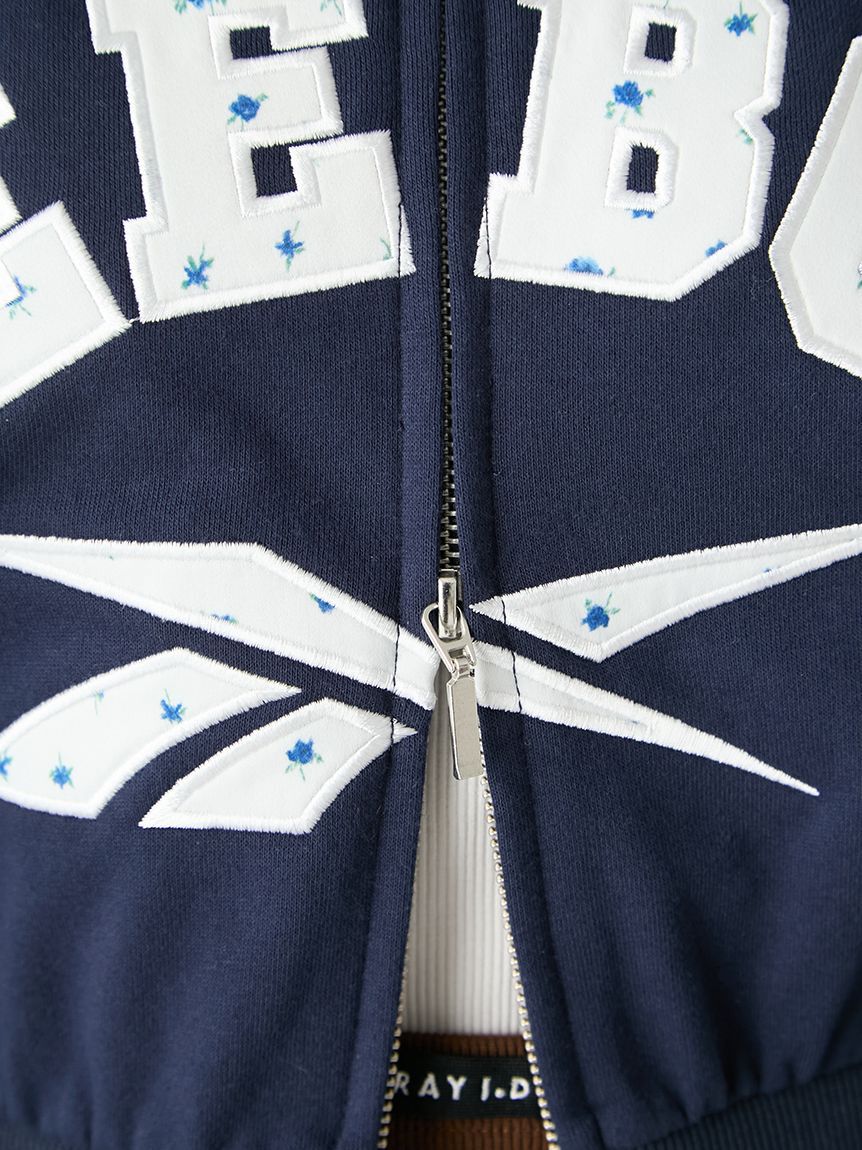 FRAY I.D「【Reebok&times;FRAY I.D】ロゴショートフーディー」|スウェット・ジャージ|