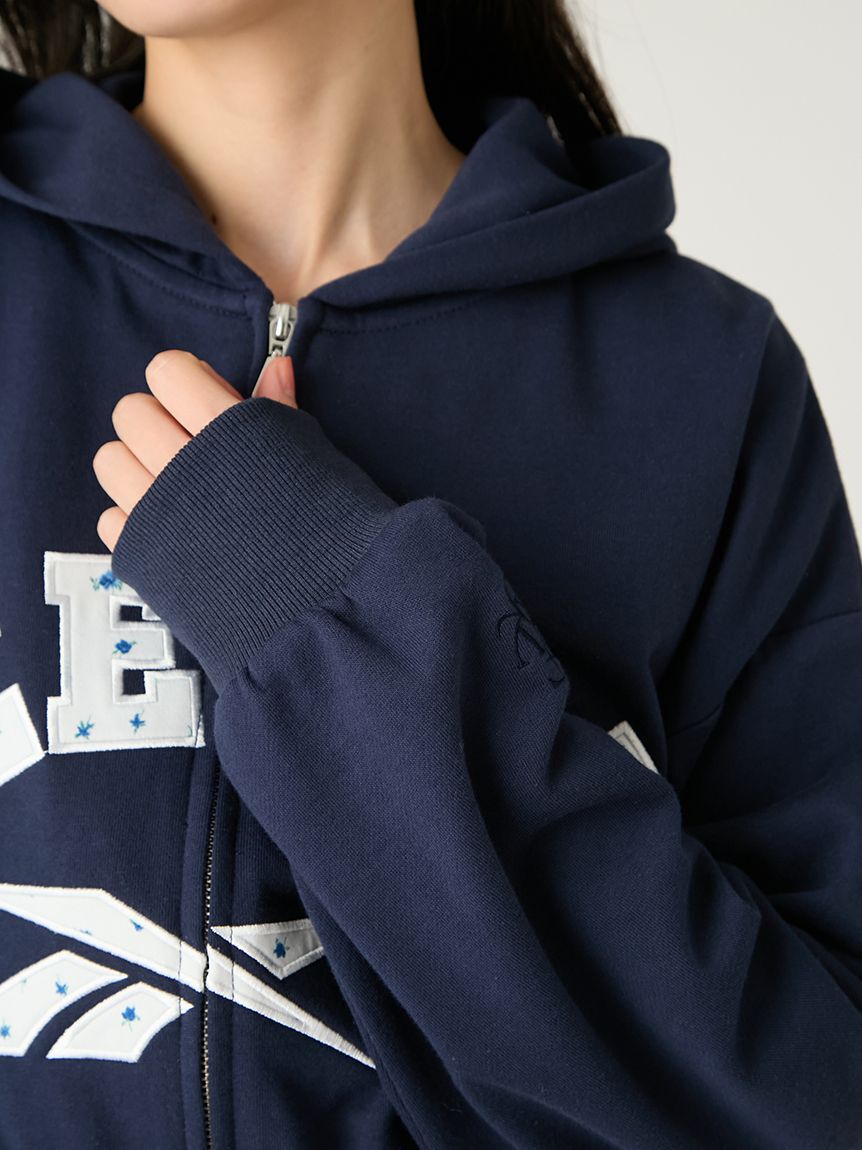 FRAY I.D「【Reebok&times;FRAY I.D】ロゴショートフーディー」|スウェット・ジャージ|
