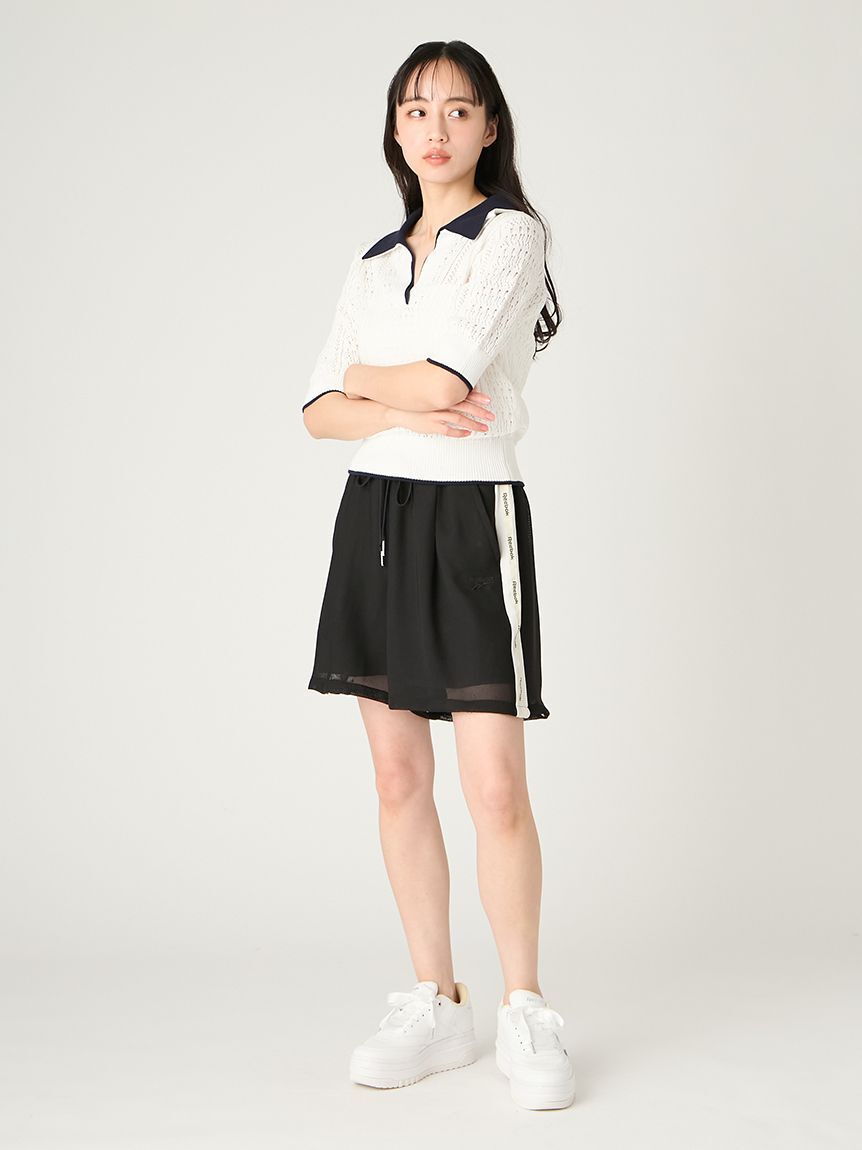 FRAY I.D「【Reebok&times;FRAY I.D】3wayシアーメッシュラインパンツ」|チノ|