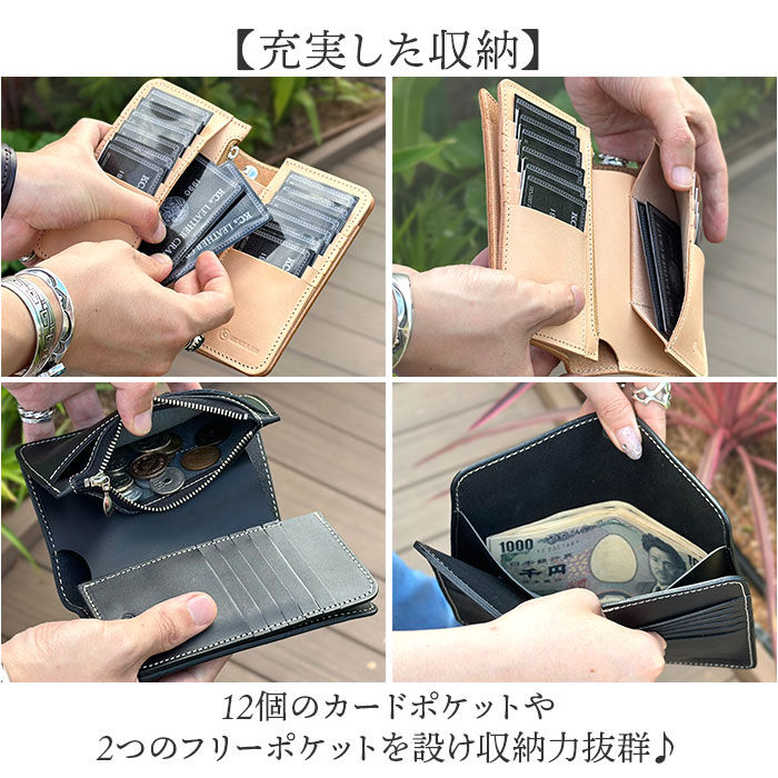 BACKYARD FAMILY「長財布 メンズ 本革 通販 日本製 財布 さいふ ブランド 革財布 二つ折り長財布」|財布|