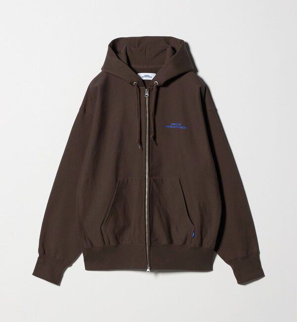 NICE WEATHER「＜NICE WEATHER＞ロゴスウェット ジップパーカ 2」|パーカー|MOCA