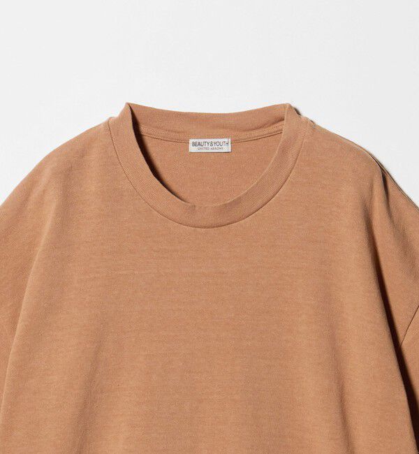 BEAUTY&YOUTH UNITED ARROWS「ネップ コットン カットオフ クロップド Tシャツ」|Tシャツ・カットソー|