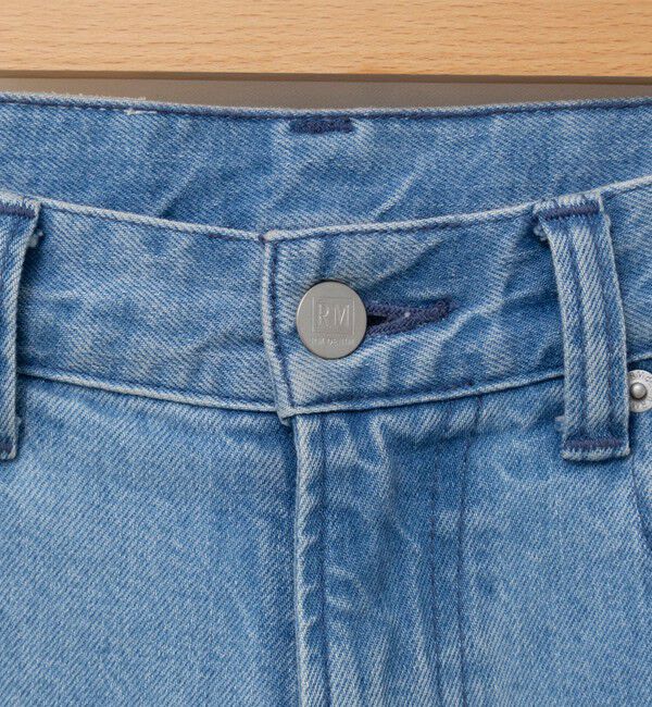 Rie Miller「【追加】《5サイズ展開》【RM denim】センタープレスデニム」|デニム|