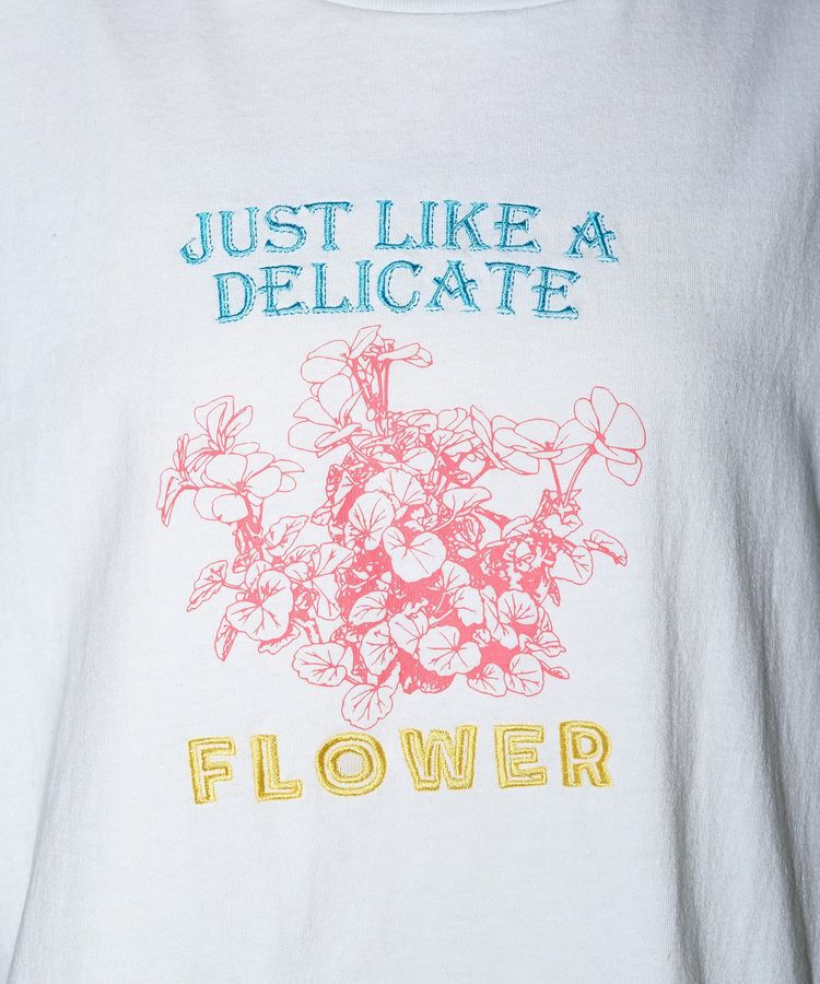 earth music&ecology「刺繍Tシャツ」|Tシャツ・カットソー|
