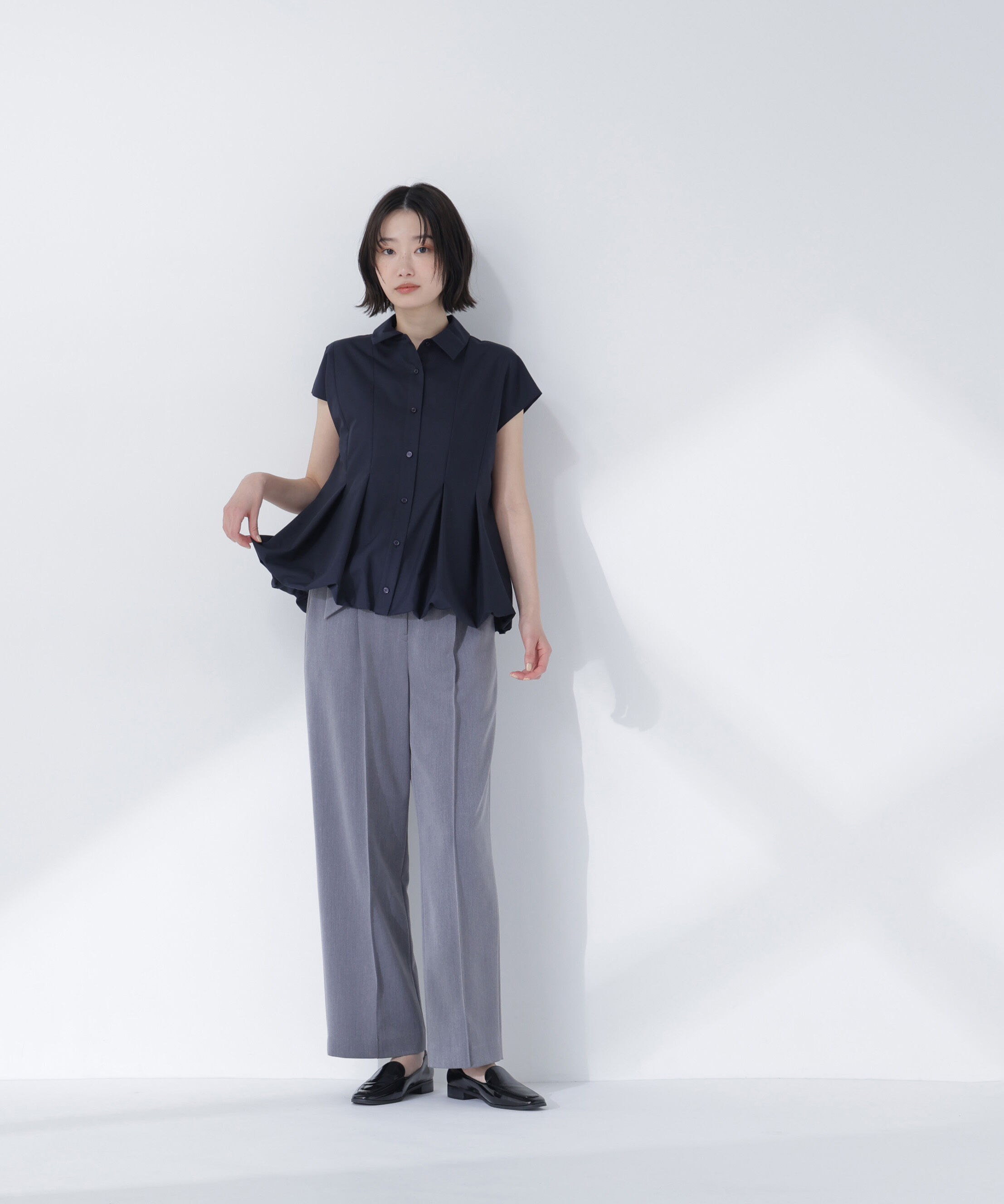  「バルーンヘムシャツ」|シャツ・ブラウス|