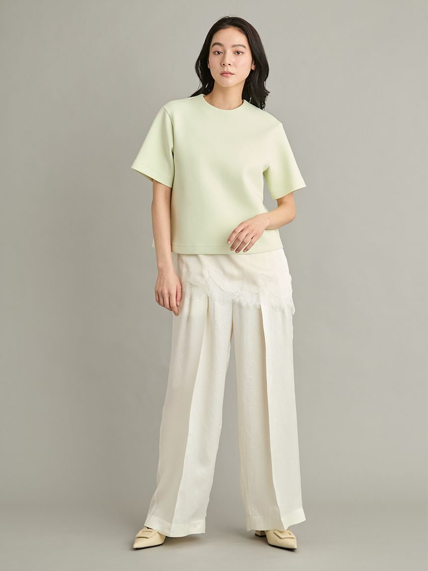 Mila Owen「【WEB限定カラー】キャミレイヤードダンボールＴシャツ」|Tシャツ・カットソー|