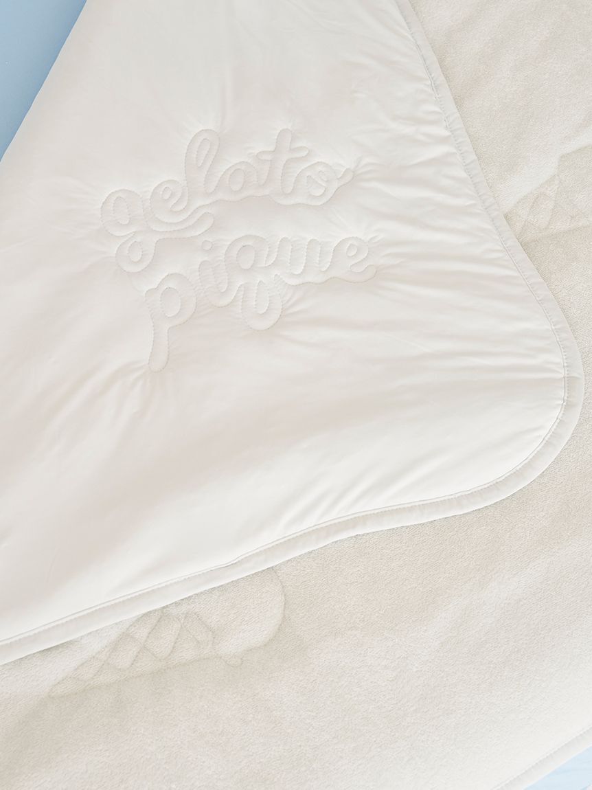 gelato pique Sleep「【Sleep】【接触冷感】【抗菌防臭】アイスロゴキルト敷きパッド（シングル）」|その他|