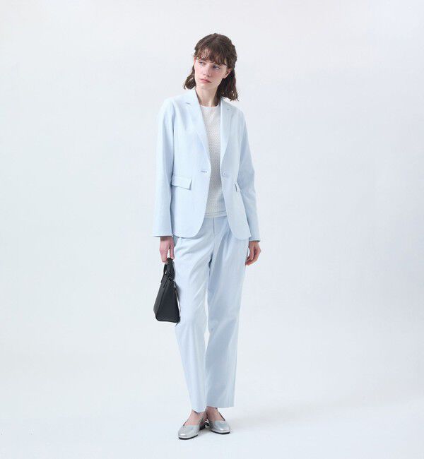 MACKINTOSH PHILOSOPHY「【LEEweb/蛯原友里さん着用】【MP STANDARD TROUSERS 002 SLIM FIT】DRY OXFORD製」|スラックス|