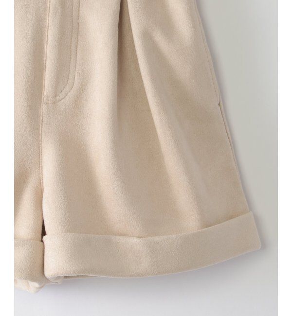 ikka kids「フェイクスエードポンポン付きハーフパンツ（120~160cm）」|その他|