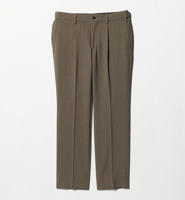 UNITED ARROWS green label relaxing「A+ air メッシュ スタンダード 1プリーツ スラックス -ストレッチ・吸水速乾-」|スラックス|