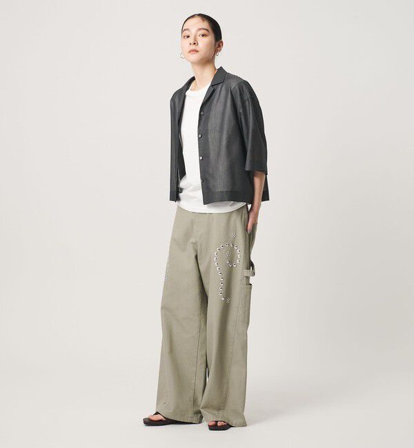 BEAUTY&YOUTH UNITED ARROWS「レーヨンキュプラブレンド オープンカラーシャツ」|シャツ・ブラウス|