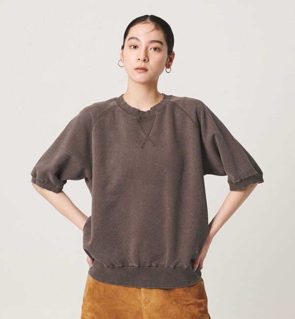 BEAUTY&YOUTH UNITED ARROWS「コットン裏毛 ショートスリーブ スウェットプルオーバー」|スウェット・ジャージ|