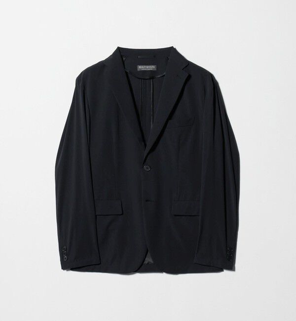 BEAUTY&YOUTH UNITED ARROWS「CORDURA ドビー 2B ジャケット 撥水 ストレッチ ウォッシャブル セットアップ対応」|テーラードジャケット|NAVY