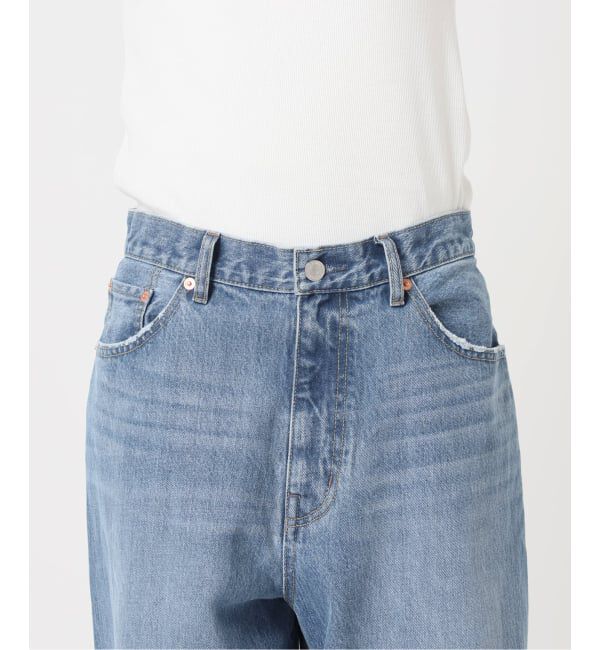 OUTDOOR PRODUCTS Usual Things「ULTデニムハイライズルーズスラッシュ5PKT」|デニム|