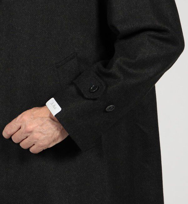 TOMORROWLAND MENS「【別注】De Petrillo  ウールカシミヤ バルカラーコート」|ステンカラーコート|