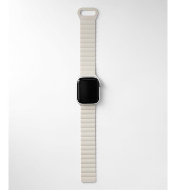 HIROB「Apple watch band / Magnetic silicon band 44 45 46 49mm」|その他|ベージュ