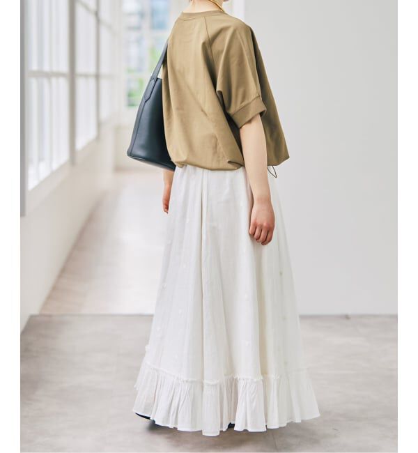 Spick and Span「《WEB限定 / 追加予約》ニュアンスドロストプルオーバー」|Tシャツ・カットソー|
