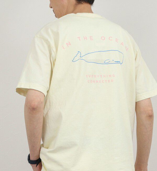 NOLLEY'S goodman「別注 メッセージ KUJIRA Tシャツ 26SS」|Tシャツ・カットソー|クリーム