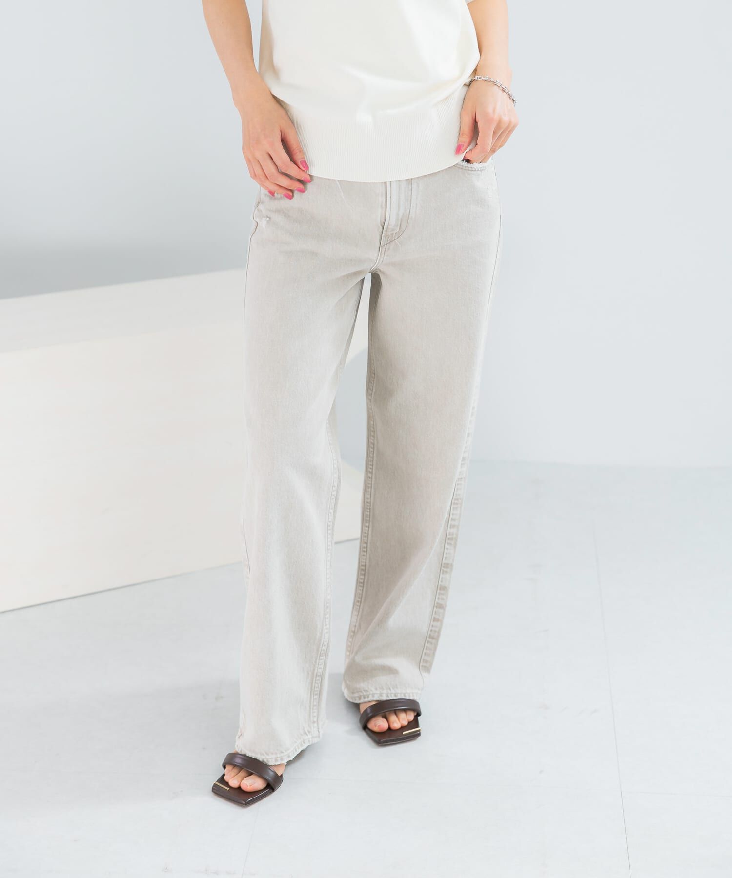 URBAN RESEARCH ROSSO「upper hights　THE NIECE MID-RISE」|デニム|