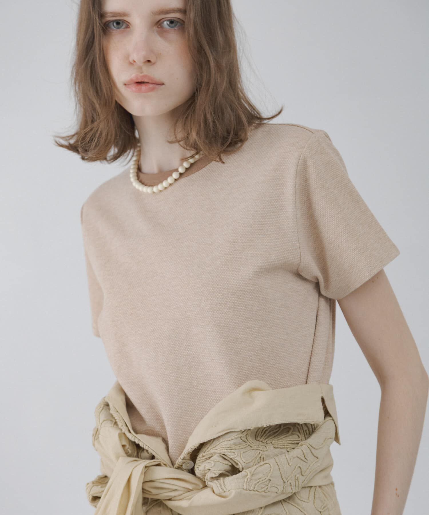 Sonny Label 「ジャガードアソートコンパクトTシャツ」|Tシャツ・カットソー|