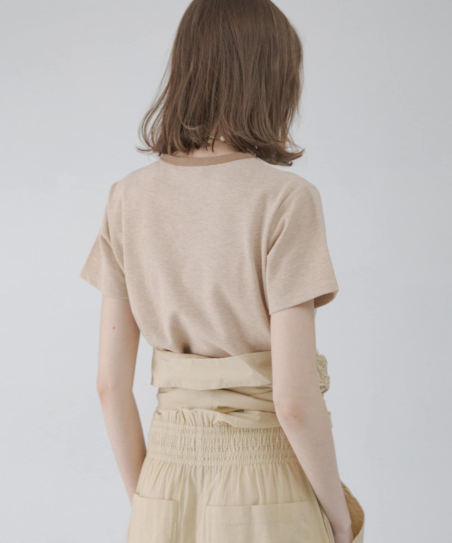 Sonny Label 「ジャガードアソートコンパクトTシャツ」|Tシャツ・カットソー|