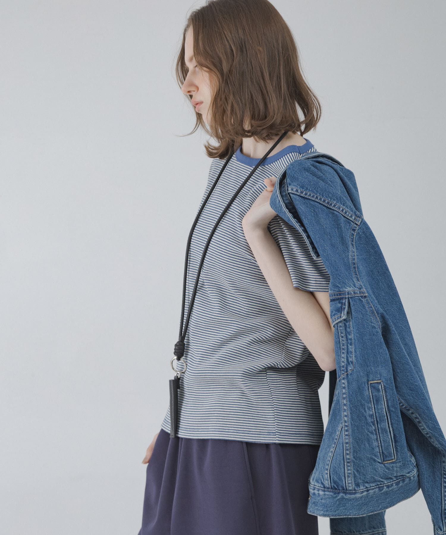 Sonny Label 「ジャガードアソートコンパクトTシャツ」|Tシャツ・カットソー|