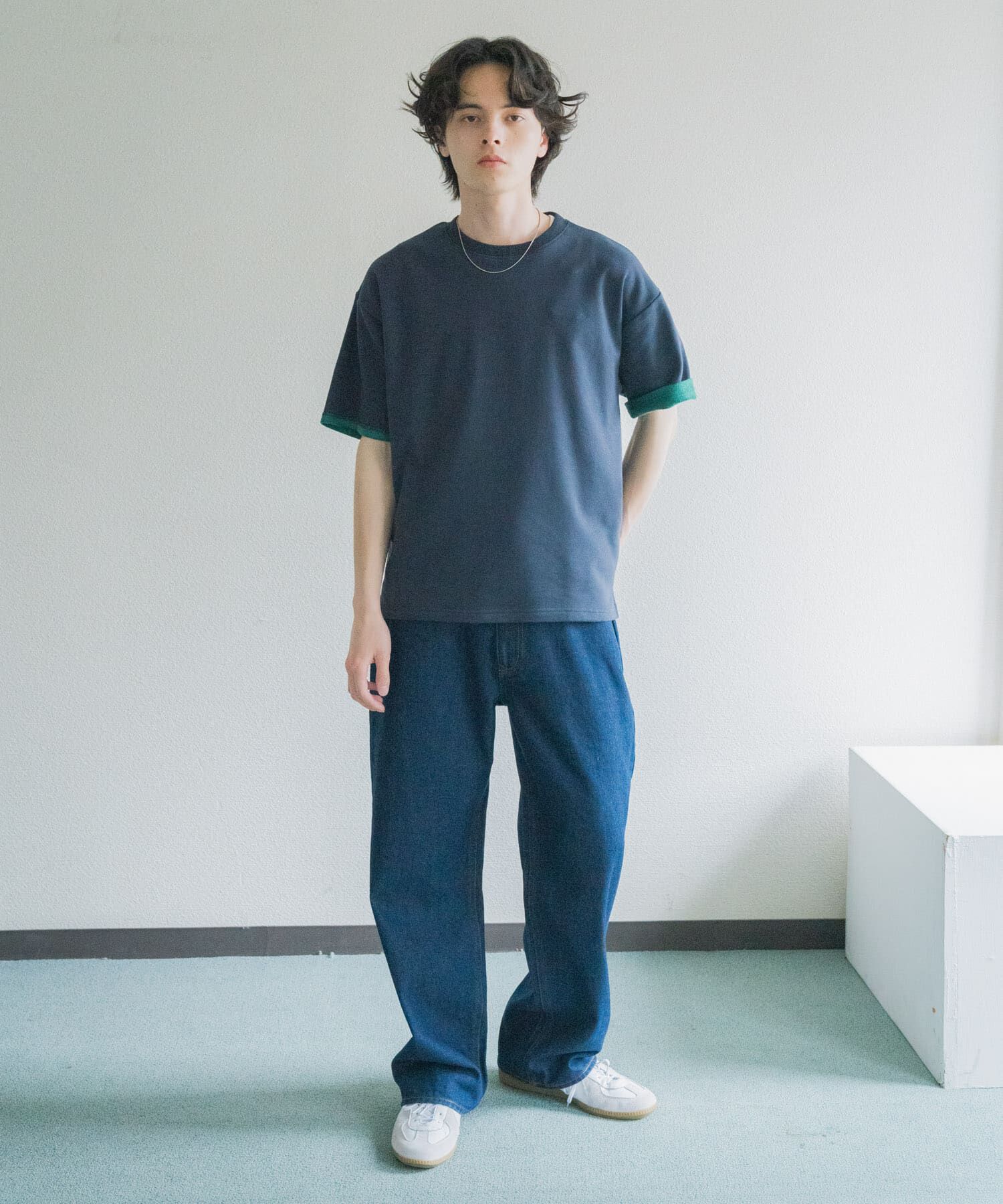 SENSE OF PLACE by URBAN RESEARCH「ダブルフェイス裏毛ショートスリーブTシャツ」|Tシャツ・カットソー|