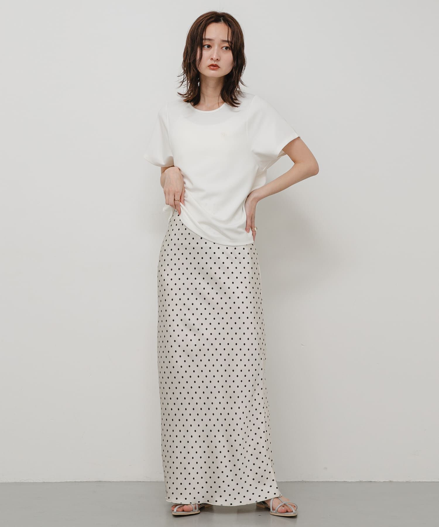 SENSE OF PLACE by URBAN RESEARCH「汗ジミ防止コクーンスリーブクルーネックTシャツ」|Tシャツ・カットソー|