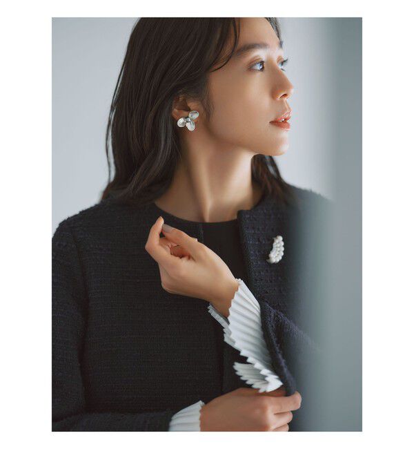 Demi-Luxe BEAMS 「IRIS47 / heather ブローチ」|その他|