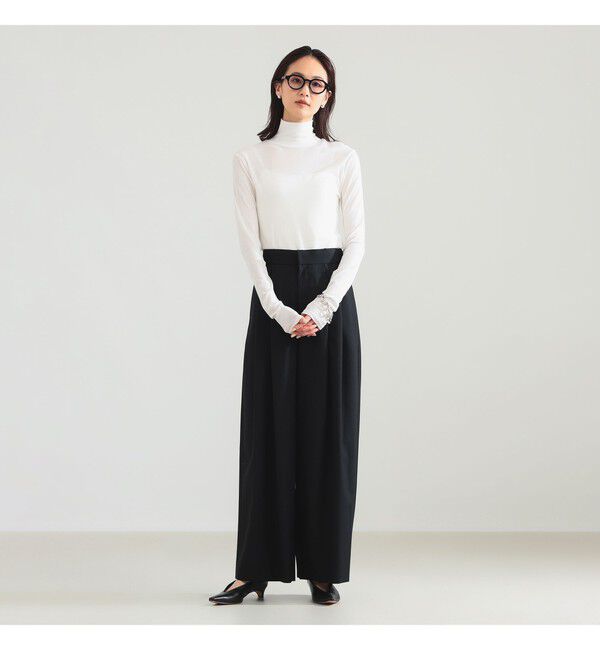 Demi-Luxe BEAMS 「強撚 フライス タートルネック プルオーバー」|Tシャツ・カットソー|