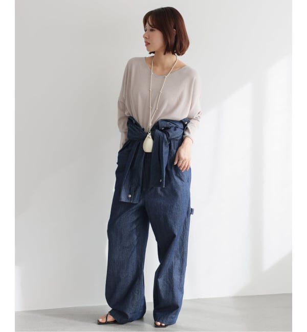 SLOBE IENA「UNIVERSAL OVERALL SLOBE別注 デニムオールインワン」|オールインワン|