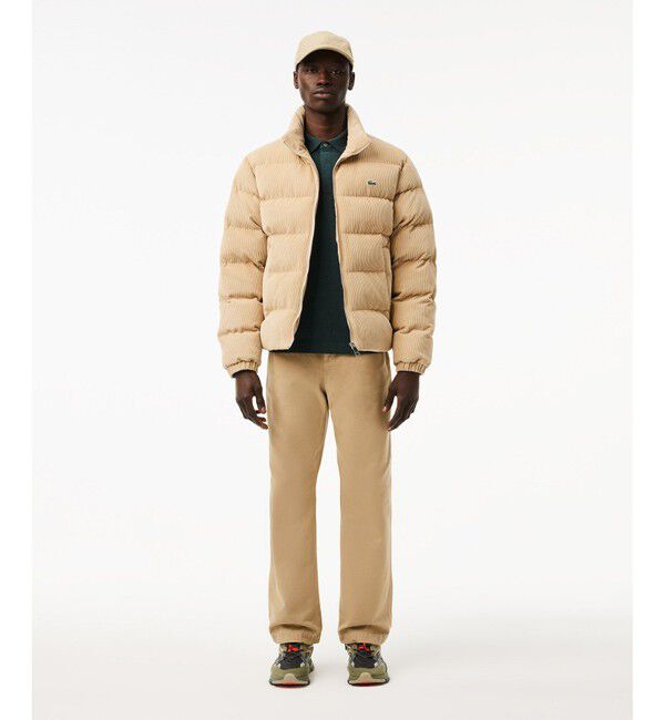 LACOSTE「比翼フロントロングスリーブポロシャツ」|ポロシャツ|