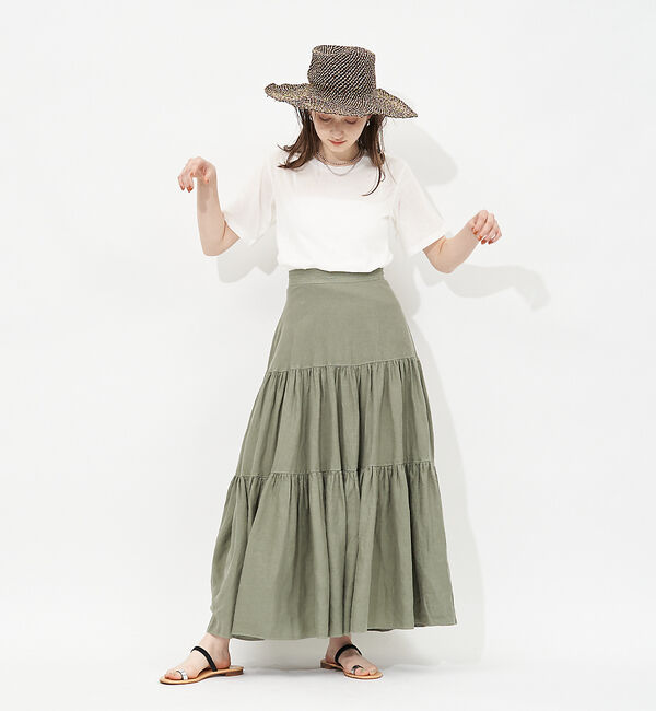 Rouge vif「ナチュラルダイTシャツ」|Tシャツ・カットソー|