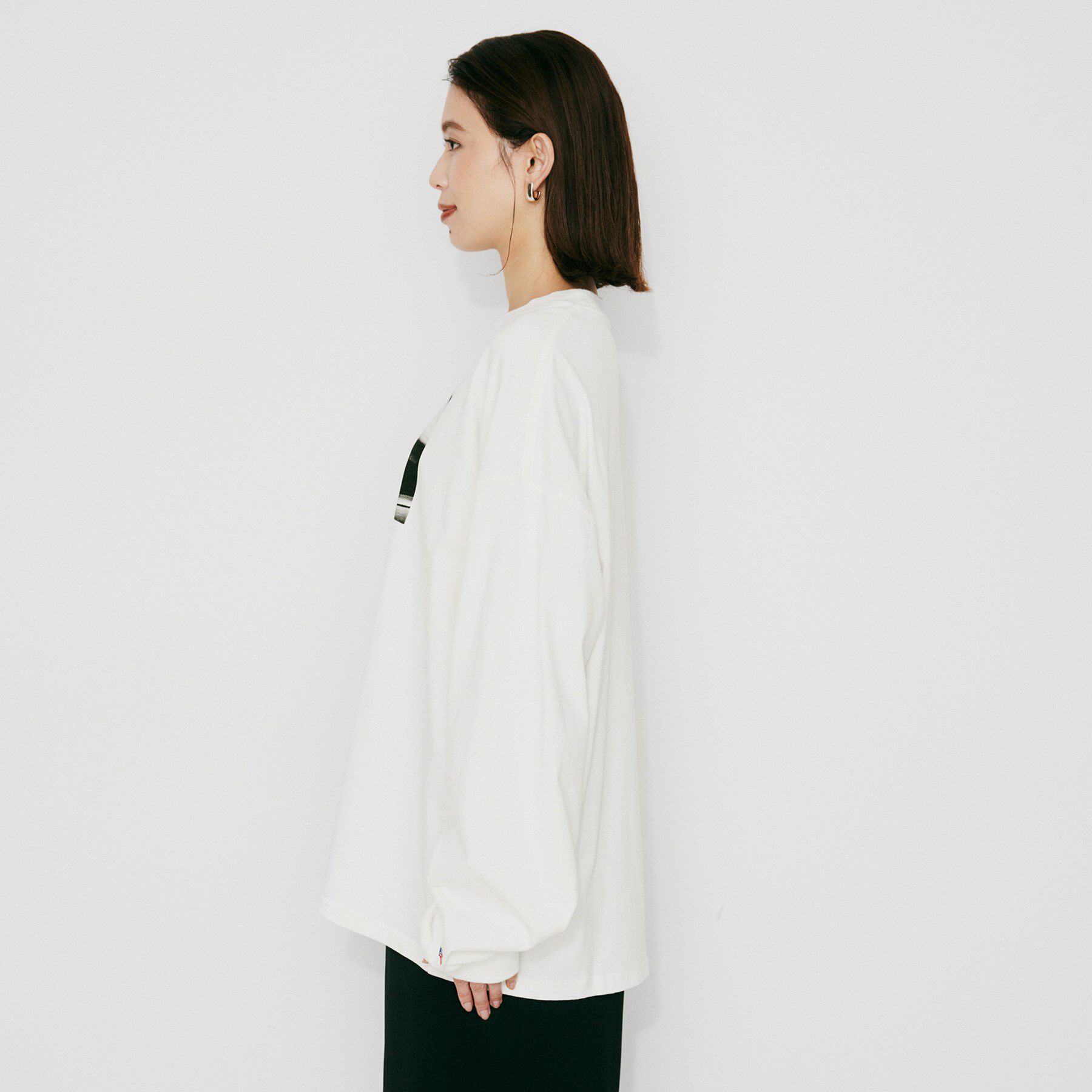 UNTITLED「【PARROTT CANVAS】フォトメッセージL／Sティーシャツ」|Tシャツ・カットソー|