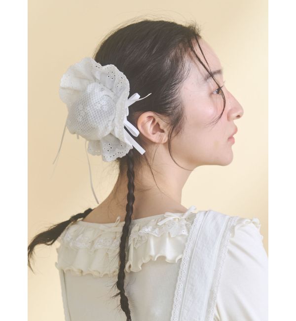 merry jenny「フリルソフトシニヨンキャップ」|その他|