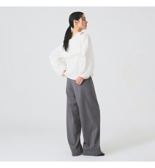 Ray BEAMS 「ヨーク レイヤー オフショルダー ブラウス」|シャツ・ブラウス|