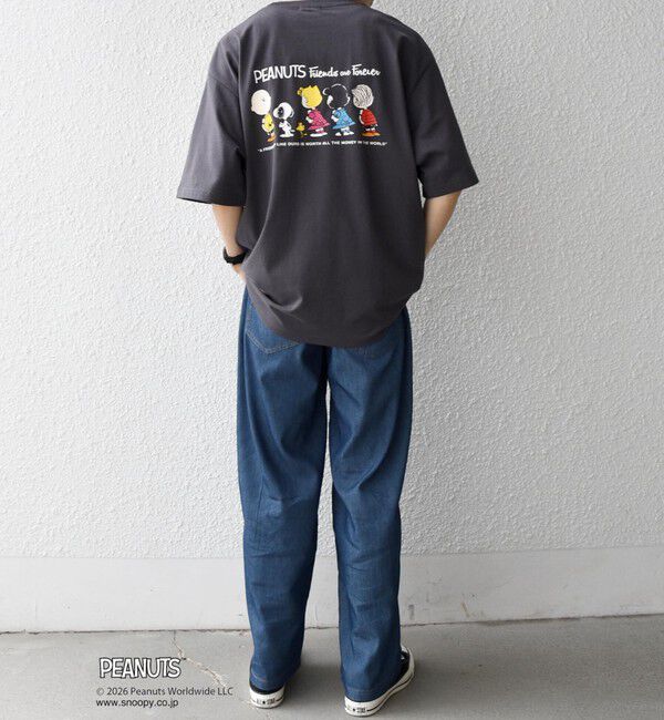SHIPS any「SHIPS any: SNOOPY コラボ グラフィック プリント Tシャツ◇」|Tシャツ・カットソー|