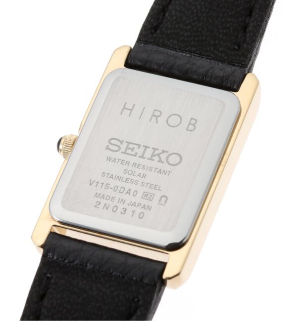 HIROB「SEIKO Exclusive SZRW003 Black 別注」|腕時計|