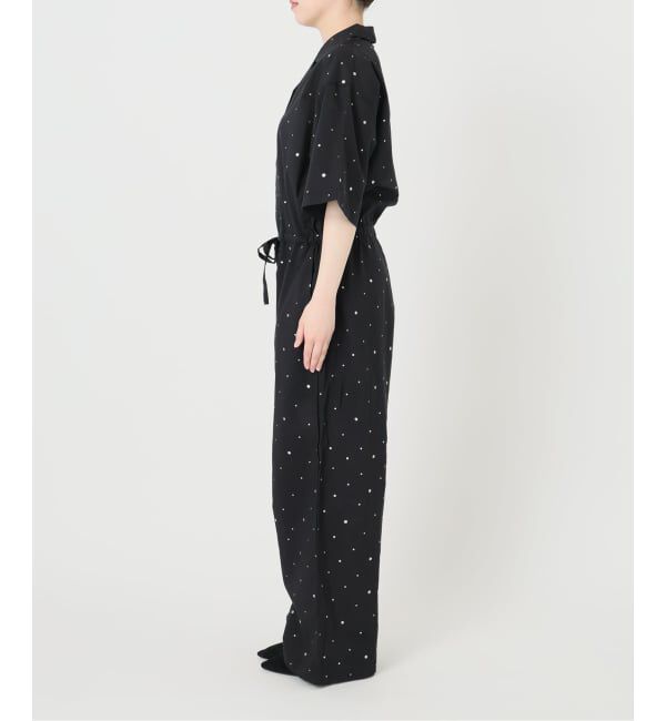 IENA「別注 COUTURE D'ADAM/クチュールドアダム Tiered Jamp suit 26SS-278」|オールインワン|