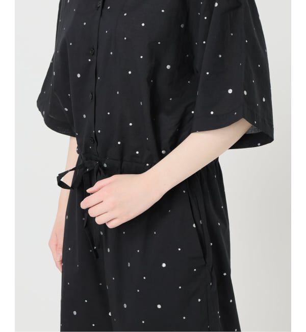 IENA「別注 COUTURE D'ADAM/クチュールドアダム Tiered Jamp suit 26SS-278」|オールインワン|