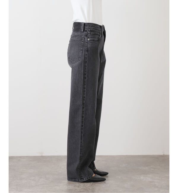 SLOBE IENA「《4サイズ展開/追加予約》LE DENIM ストレートデニムパンツ」|デニム|