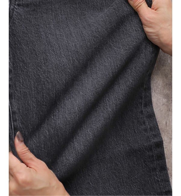 SLOBE IENA「《4サイズ展開/追加予約》LE DENIM ストレートデニムパンツ」|デニム|