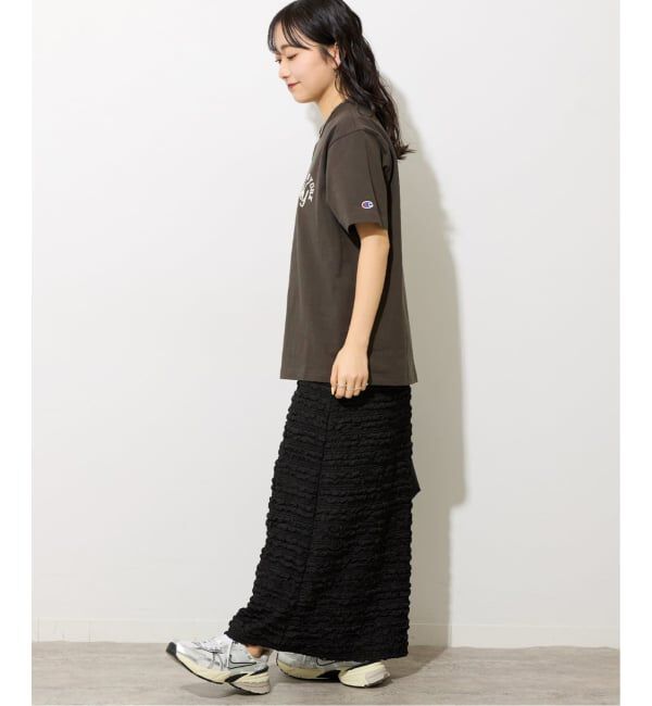JOURNAL STANDARD relume「《WEB+一部店舗限定追加予約2》シャーリングジャガードスカート」|スカート|